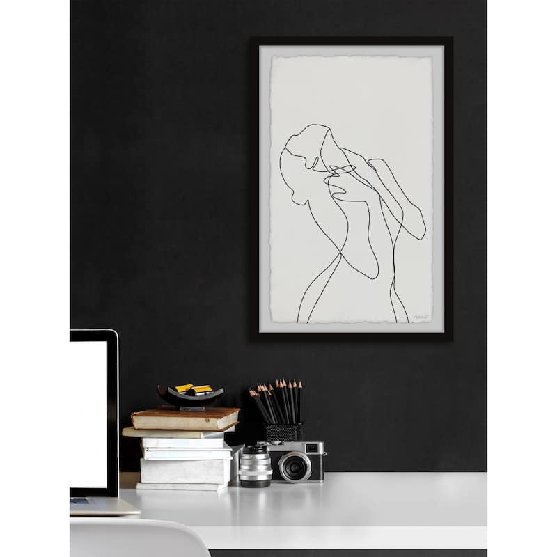 'Heads Up' Framed Painting Print
