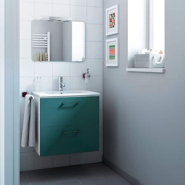 24 Hy Modern Bathroom Vanity Blue X 18 Inch 24 Hy Modern Bathroom Vanity