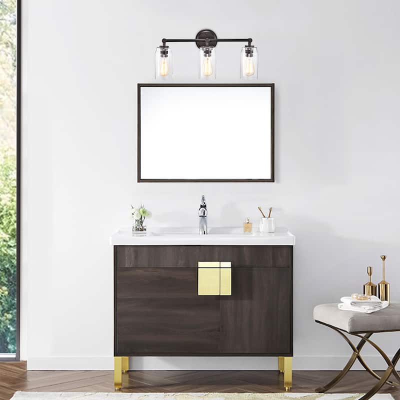Oil Rubbed Bronze Bath/Vanity Light (Size Options)