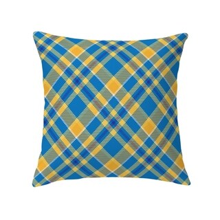 NOAH BLUE AND GOLD Decorative Pillow By Kavka Designs - Bed Bath ...