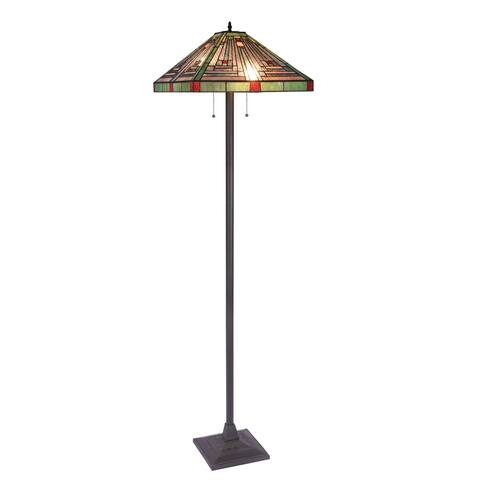 Tiffany Mission Design 2-light Floor Lamp
