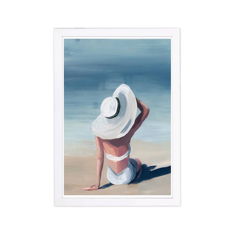 Wynwood Studio Fashion and Glam Framed Wall Art Prints 'Sun Kissed