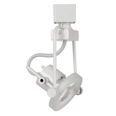 10W LED Track Fixture- White - N/A