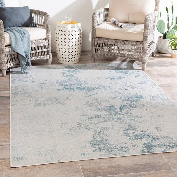 Welles Indoor Outdoor Modern Industrial Area Rug On Sale Overstock
