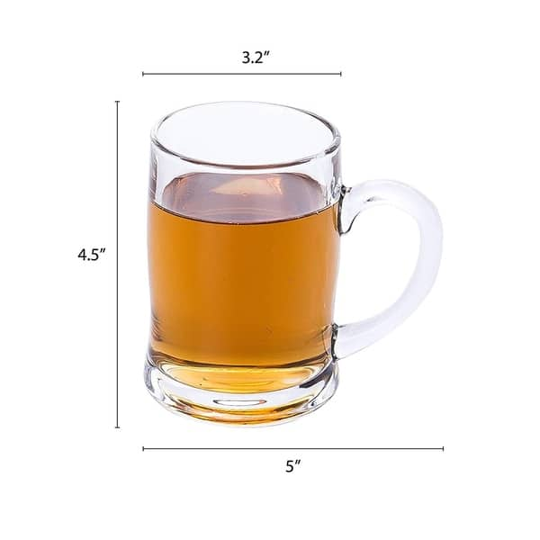 13 Oz. Glass Beer Mug