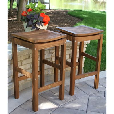 Eilaf Eucalyptus Pub Stool, 2pk. - N/A