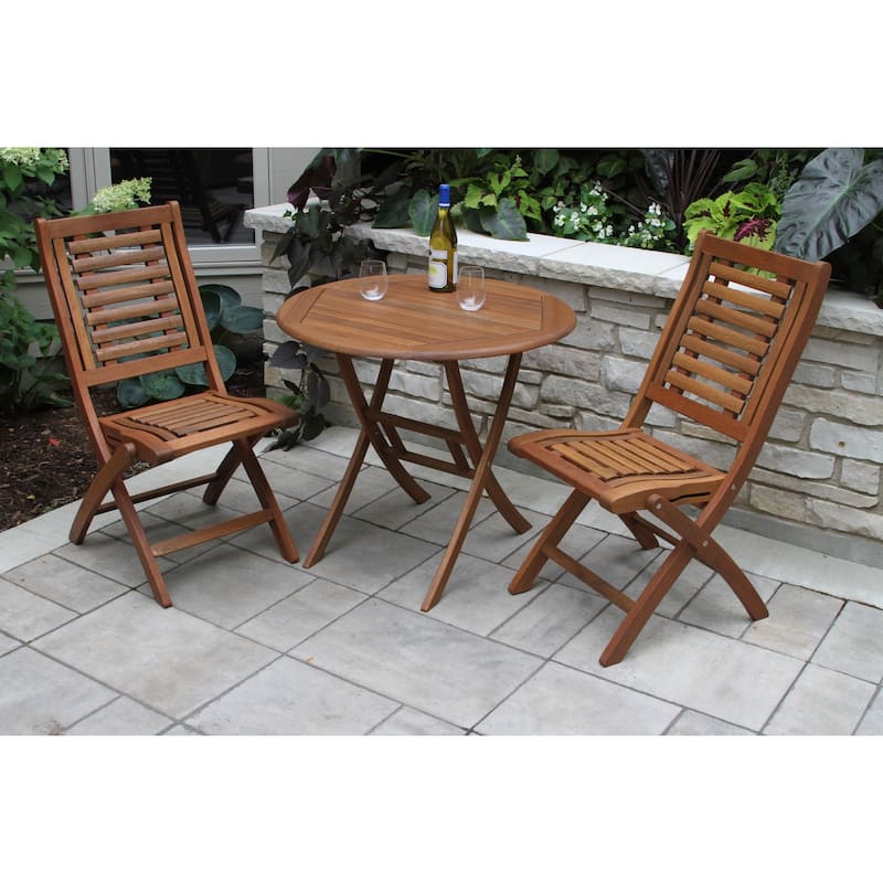 Eilaf Eucalyptus Folding Side Chair, 2pk.