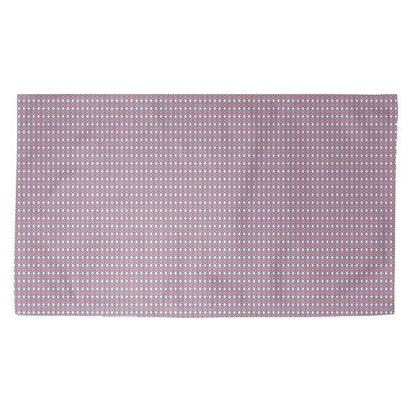 Festive HOL Festive Geometric Diamonds Pattern Dobby Rug