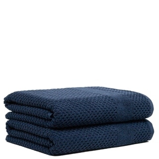 Chortex Honeycomb Set of 2 Bath Towels - Bed Bath & Beyond - 30260288