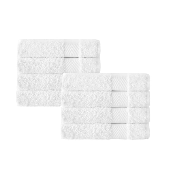 Kansas Turkish Cotton 8 pcs Hand Towels 16'x28' Hand towels Bed