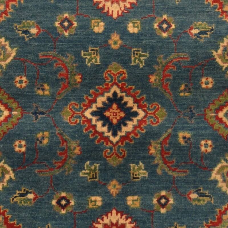 Handmade One-of-a-Kind Kazak Wool Rug (Afghanistan) - 3' x 5'2