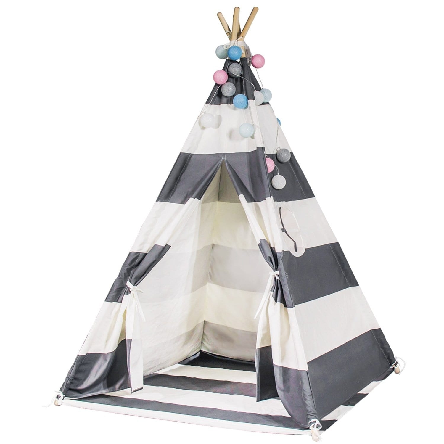 Goedkeuring contrast knop Teepee Tent for Kids with Carry Case,Cavas Toys for Girls/Boys Girls - 1pc  - On Sale - Overstock - 30262814