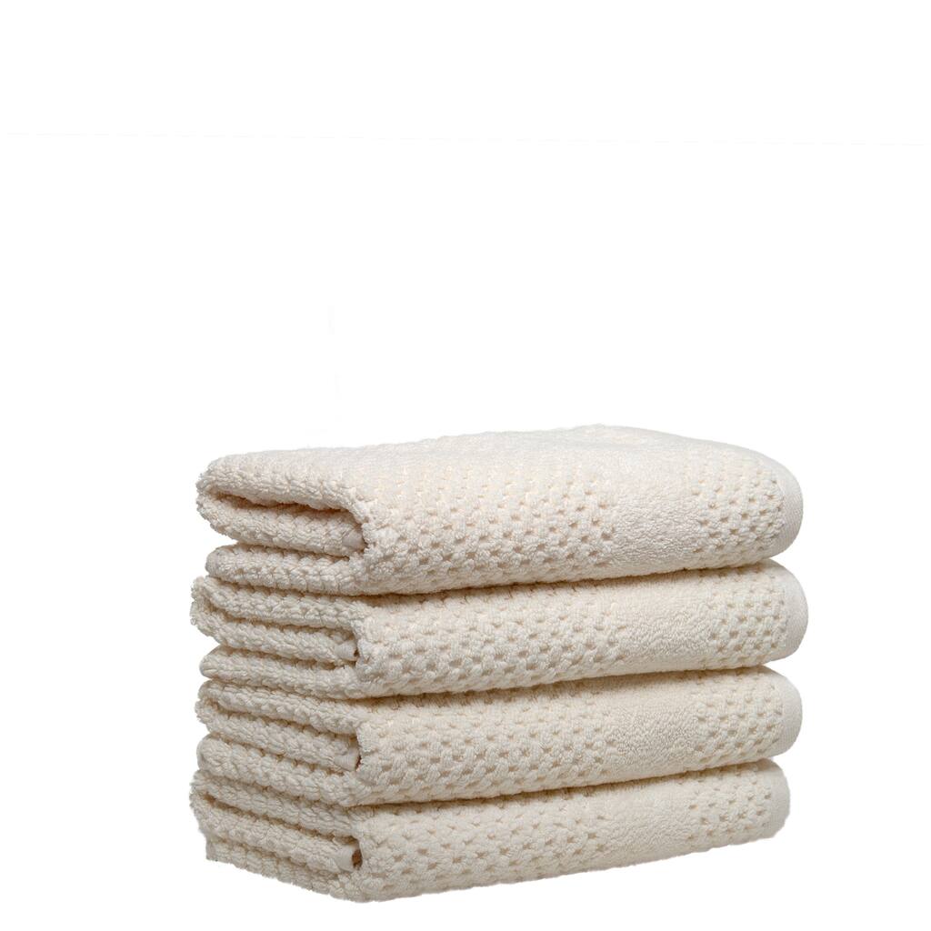 Chortex Honeycomb Set of 4 Hand Towels