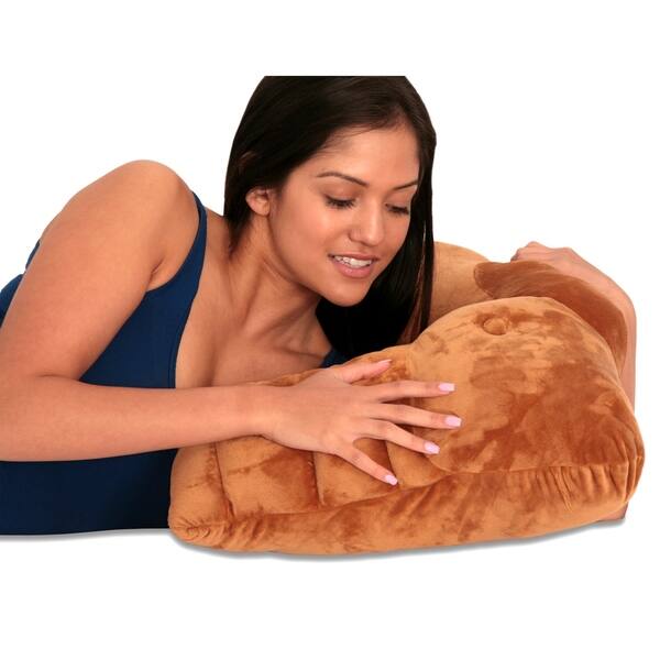 Shop Muscle Man Pillow Cuddly Form Body Pillow With Benefits
