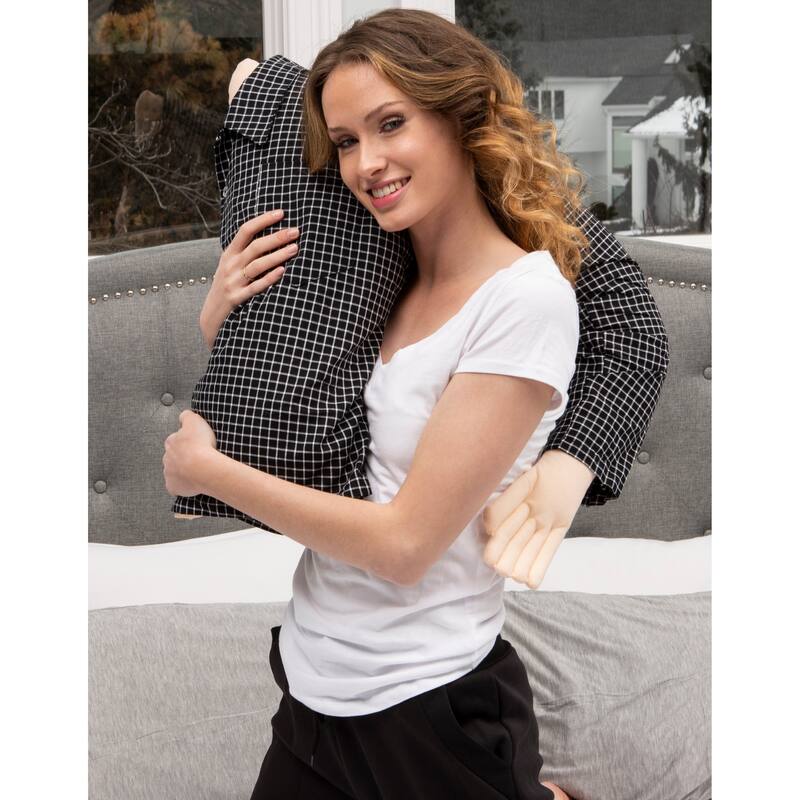 Boyfriend Pillow - Cuddly Form Body Pillow with Benefits - Body Pillow