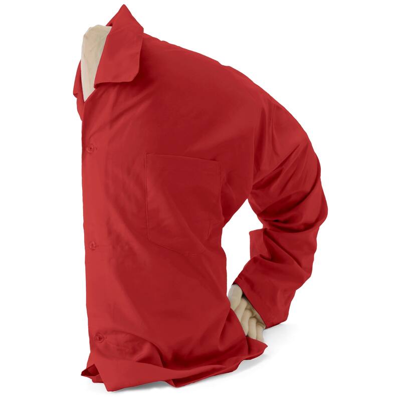 Boyfriend Pillow - Cuddly Form Body Pillow with Benefits - Body Pillow - Red