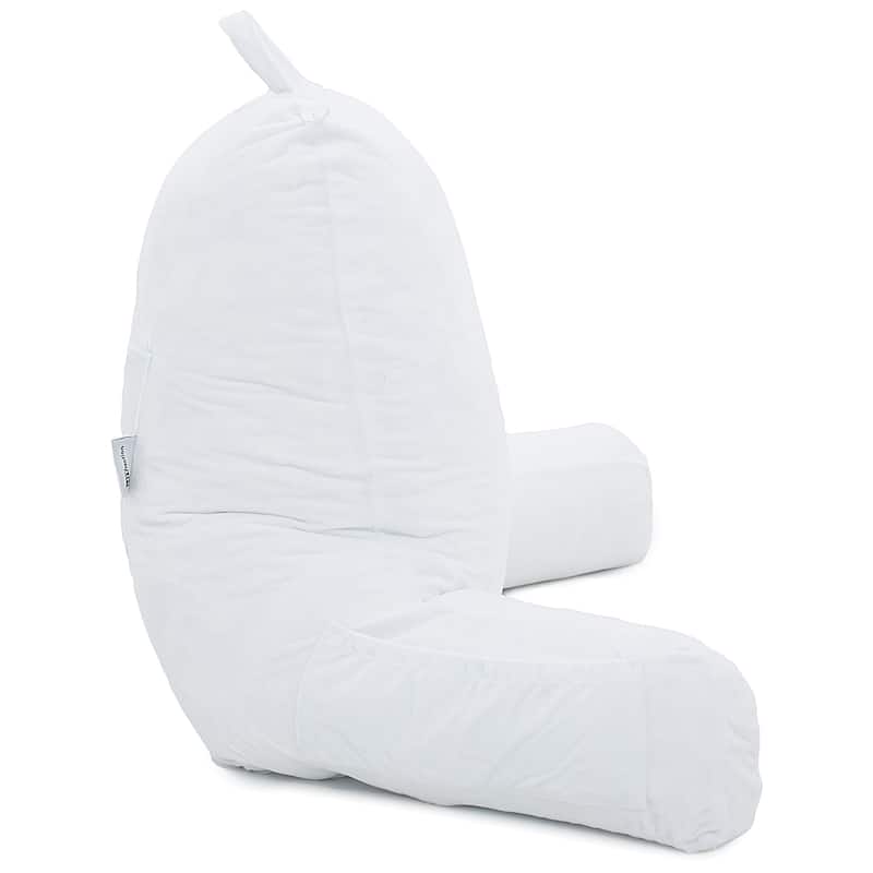 Husband Pillow Bedrest Reading Support Bed Backrest with Arms