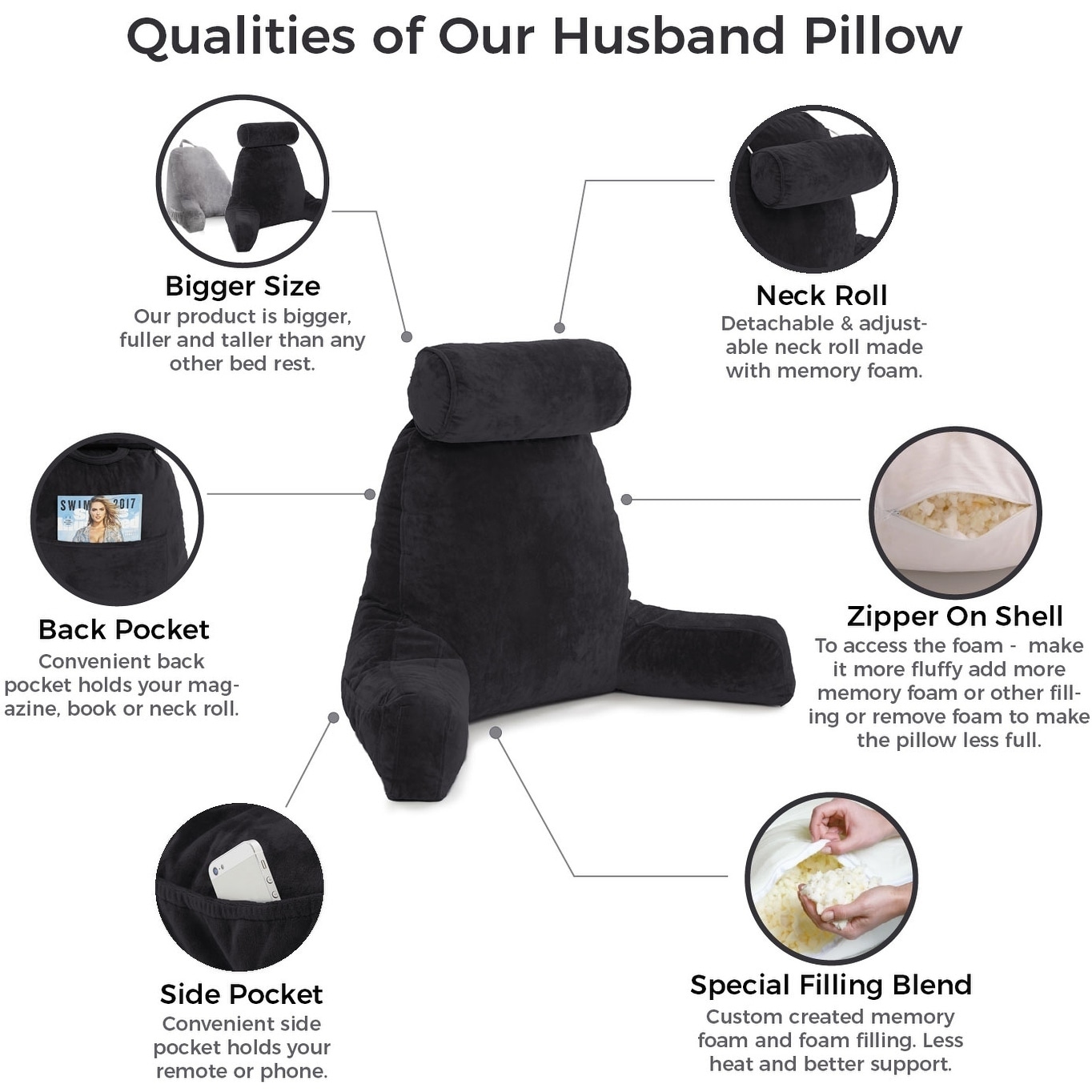 My husband outlet pillow