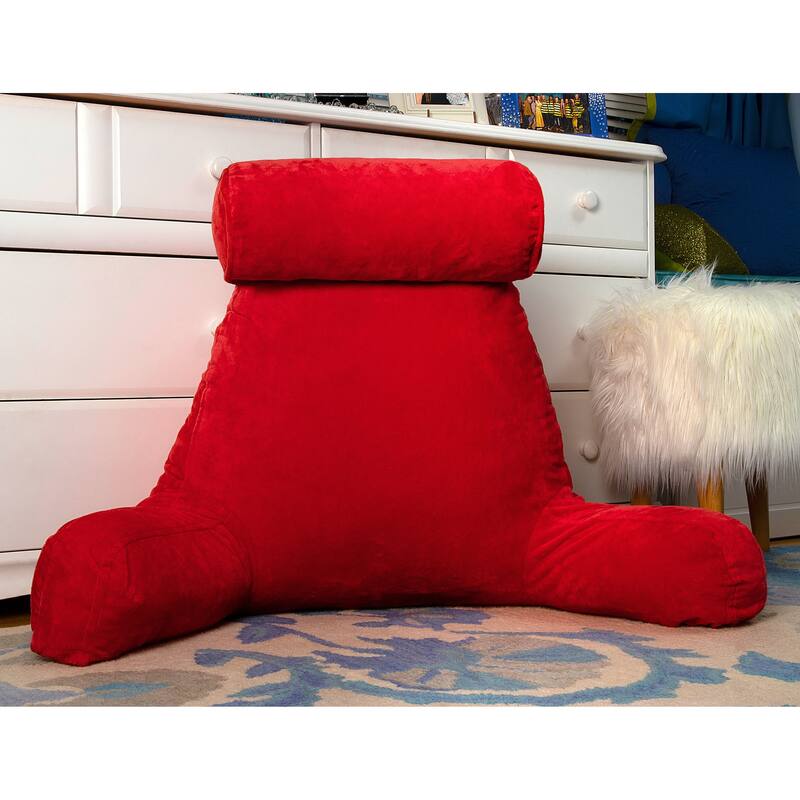 Husband Pillow Bedrest Reading Support Bed Backrest with Arms