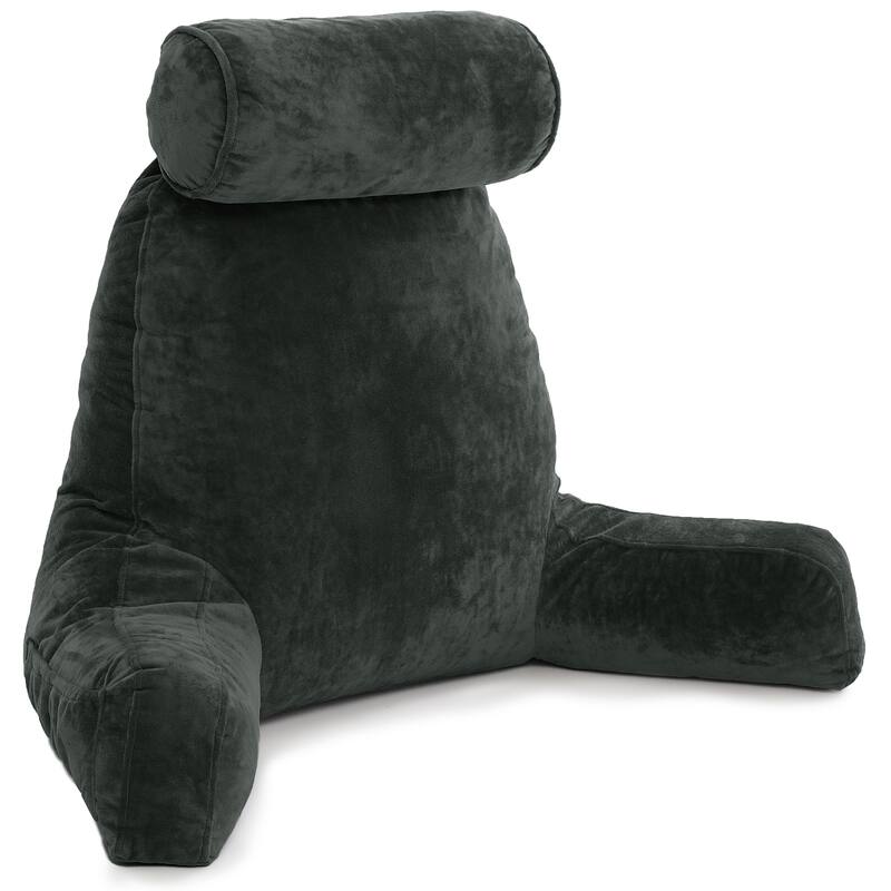 Husband Pillow Bedrest Reading Support Bed Backrest with Arms