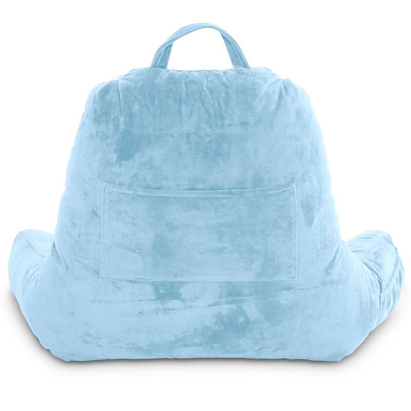 Husband Pillow Bedrest Reading Support Bed Backrest with Arms