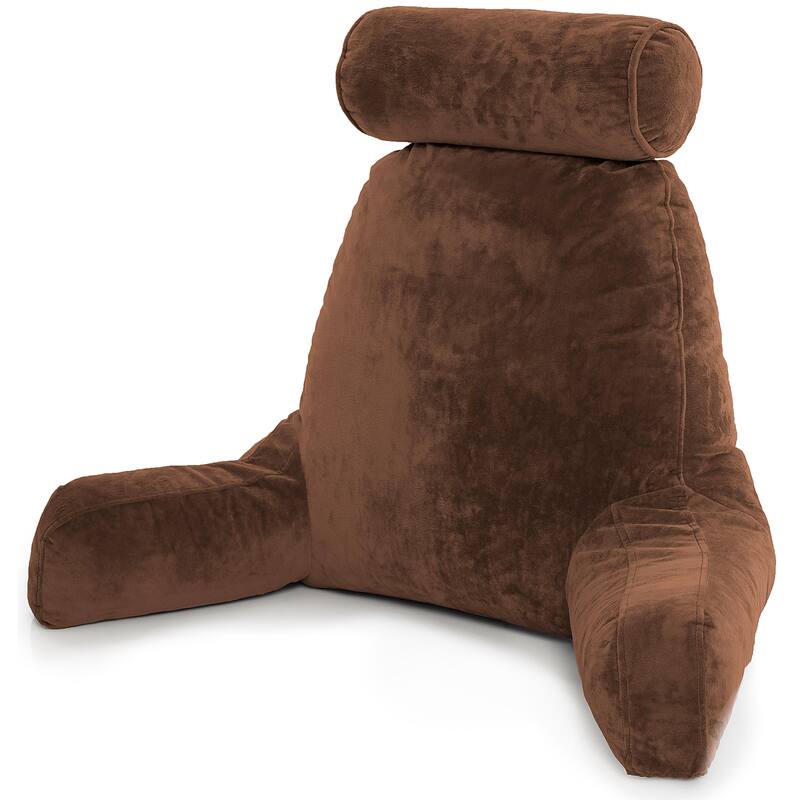 Husband Pillow Bedrest Reading Support Bed Backrest with Arms