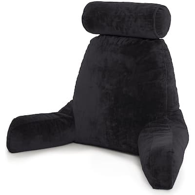 Husband Pillow Bedrest Reading Support Bed Backrest with Arms
