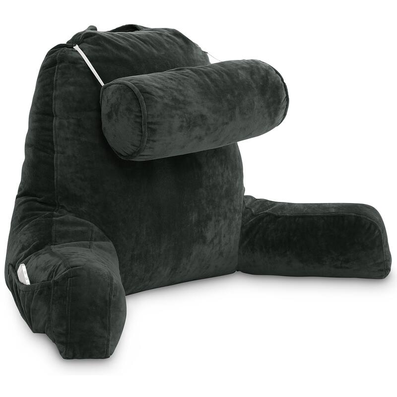Husband Pillow Bedrest Reading Support Bed Backrest with Arms