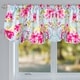 preview thumbnail 2 of 3, Cherry Blossom Window Valance (Floral) (Approximately 54"x23") - N/A