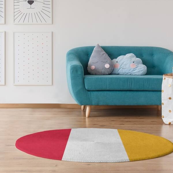 Kansas City Nfs Football Stripes Area Rug On Kansas City Football Stripes Area Rug
