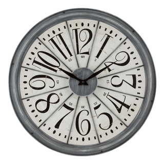 La Crosse Clock 20 Inch Alice Quartz Analog Wall Clock, 404-3950