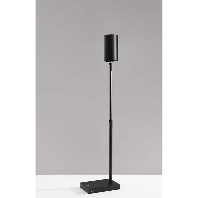 Adesso Black Colby LED Desk Lamp