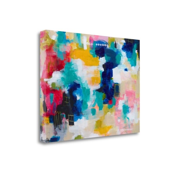 "House With A Picket Fence" By Amira Rahim, Giclee Print on Gallery Wrap Canvas