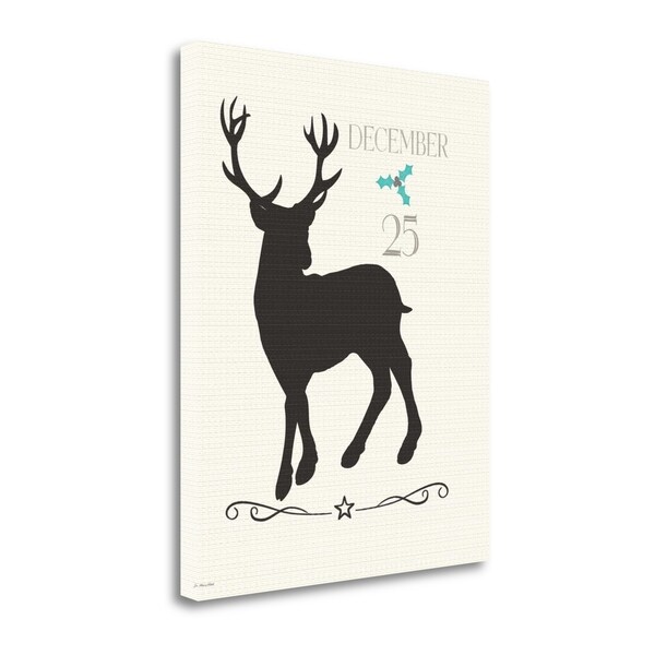 "Dec. 25" By Jo Moulton, Fine Art Giclee Print on Gallery Wrap Canvas, Ready to Hang