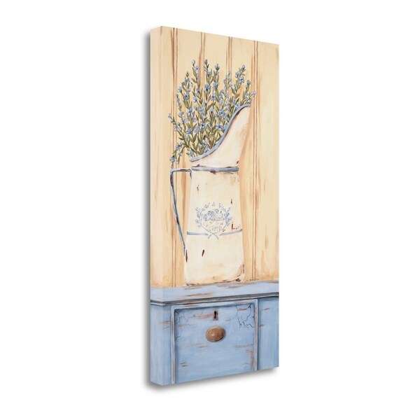 "Belle Bleu" By Jo Moulton, Fine Art Giclee Print on Gallery Wrap Canvas, Ready to Hang