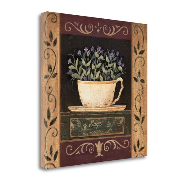 "Sage" By Jo Moulton, Fine Art Giclee Print on Gallery Wrap Canvas, Ready to Hang
