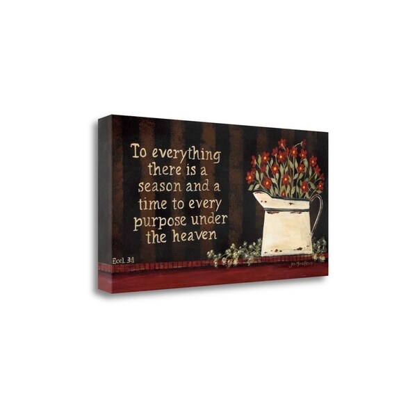 "To Everything" By Jo Moulton, Fine Art Giclee Print on Gallery Wrap Canvas, Ready to Hang