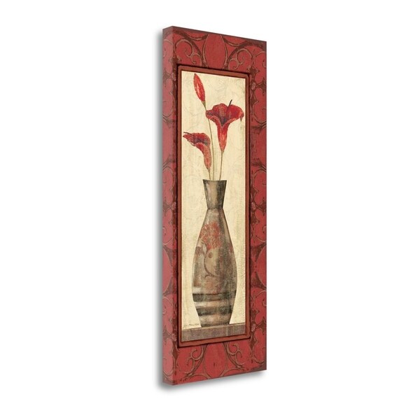 "Red Calls" By Jo Moulton, Fine Art Giclee Print on Gallery Wrap Canvas, Ready to Hang