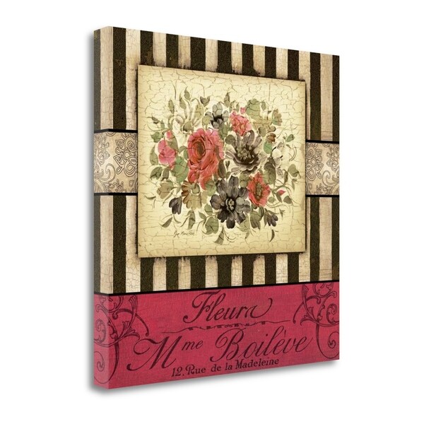 "Fleura" By Jo Moulton, Fine Art Giclee Print on Gallery Wrap Canvas, Ready to Hang