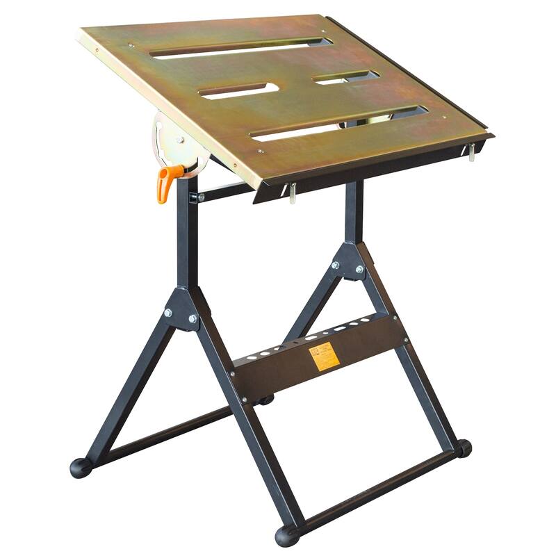 HIT Adjustable Flameproof Steel Welding Table
