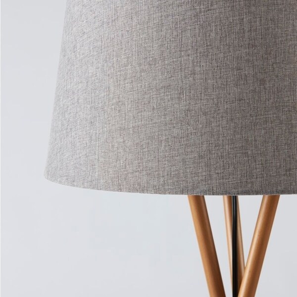 floor lamp grey shade