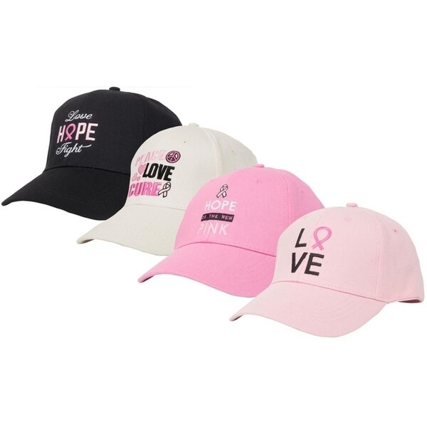 breast cancer hats caps
