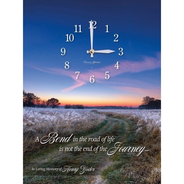 Precious Melodies Clock - A Bend in the Road with Bless the Lord Chimes