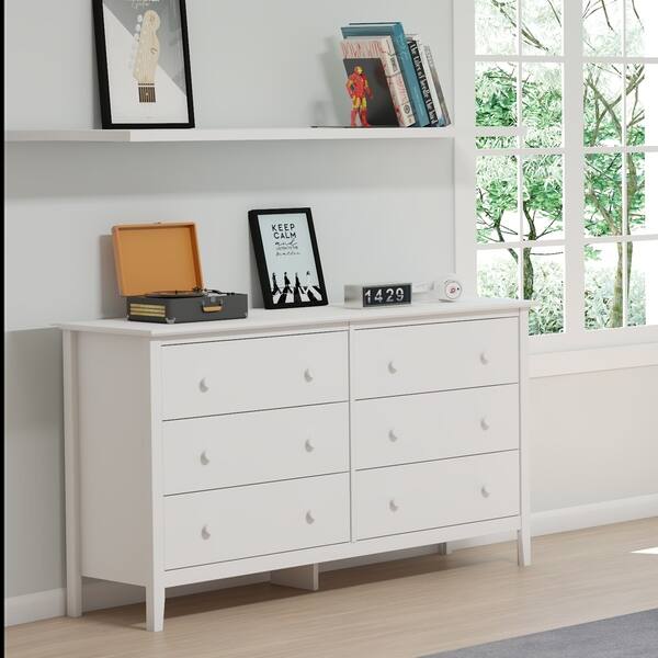 Shop Simplicty 6 Drawer Dresser On Sale Free Shipping Today