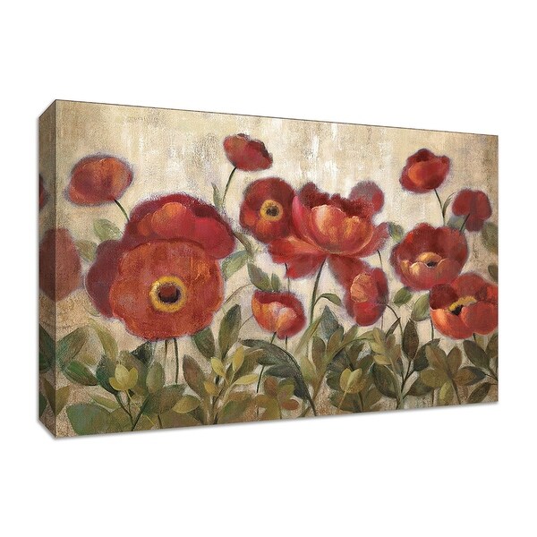 "Daydreaming Flowers" by Silvia Vassileva, Fine Art Giclee Print on Gallery Wrap Canvas