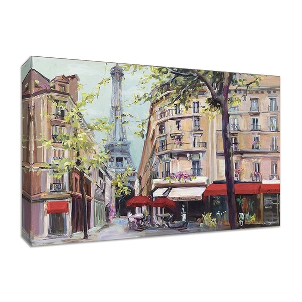 "Springtime in Paris" by Marilyn Hageman, Fine Art Giclee Print on Gallery Wrap Canvas