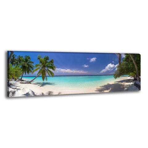 "Paradise Beach " Photographic Print in Gallery Wrap Canvas