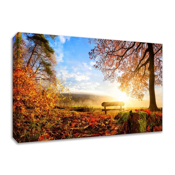 "Warmly Illumining", Fine Art Giclee Print on Gallery Wrap Canvas