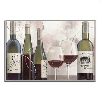 "Taste Appeal Red II" by James Wiens, Fine Art Giclee Print on Gallery Wrap Canvas