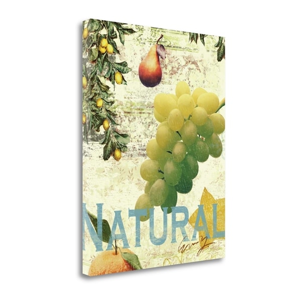"Natural Fruits" By Eric Yang, Fine Art Giclee Print on Gallery Wrap Canvas, Ready to Hang
